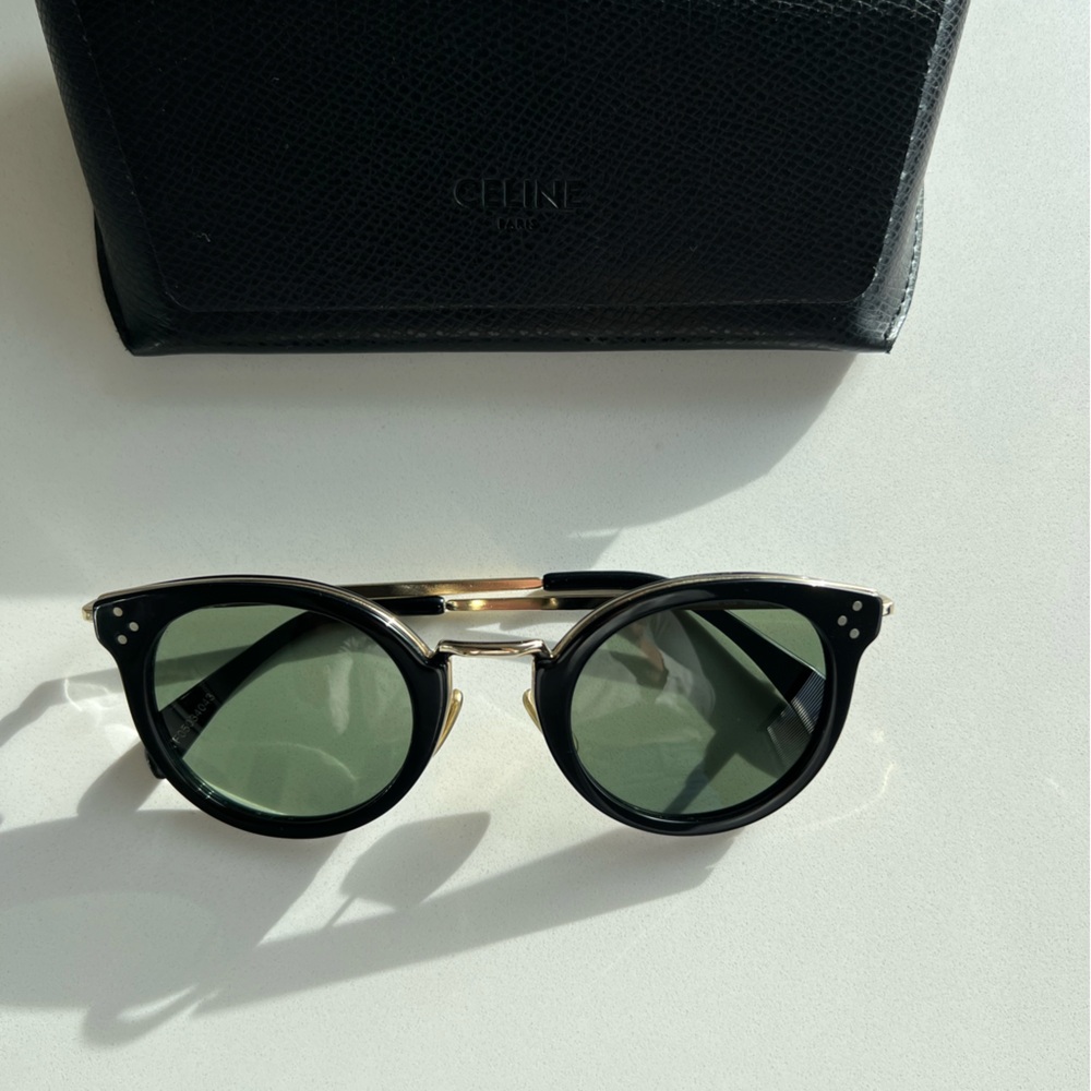 black Celine sunglasses